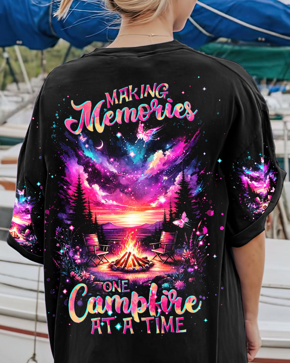 MAKING MEMORIES ONE CAMPFIRE AT A TIME ALL OVER PRINT - TLNT1601241