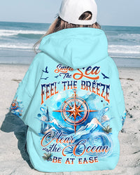 SMELL THE SEA FEEL THE BREEZE COMPASS ALL OVER PRINT - TYTD1609232