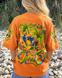I'M ON ISLAND TIME PARROT  ALL OVER PRINT  - TLNT2802261