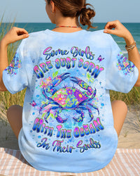 SOME GIRLS ARE JUST BORN CRAB ALL OVER PRINT - YHLT0708252