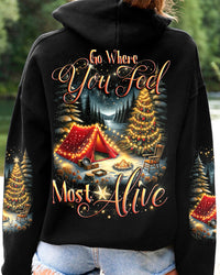 GO WHERE YOU FEEL CHRISTMAS ALL OVER PRINT - TYTD2010233