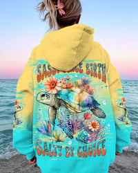 SASSY SINCE BIRTH SALTY BY CHOICE TURTLE ALL OVER PRINT - TLNT2911231