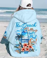 THE BEACH IS CALLING ALL OVER PRINT - TYTD2809232
