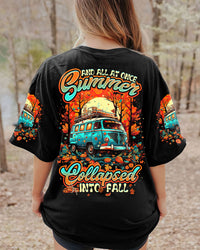 SUMMER COLLAPSED INTO FALL ALL OVER PRINT - TLTR2507234