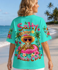 SALTY MOMS BEACH CLUB LEOPARD ALL OVER PRINT  - TLHN2705261