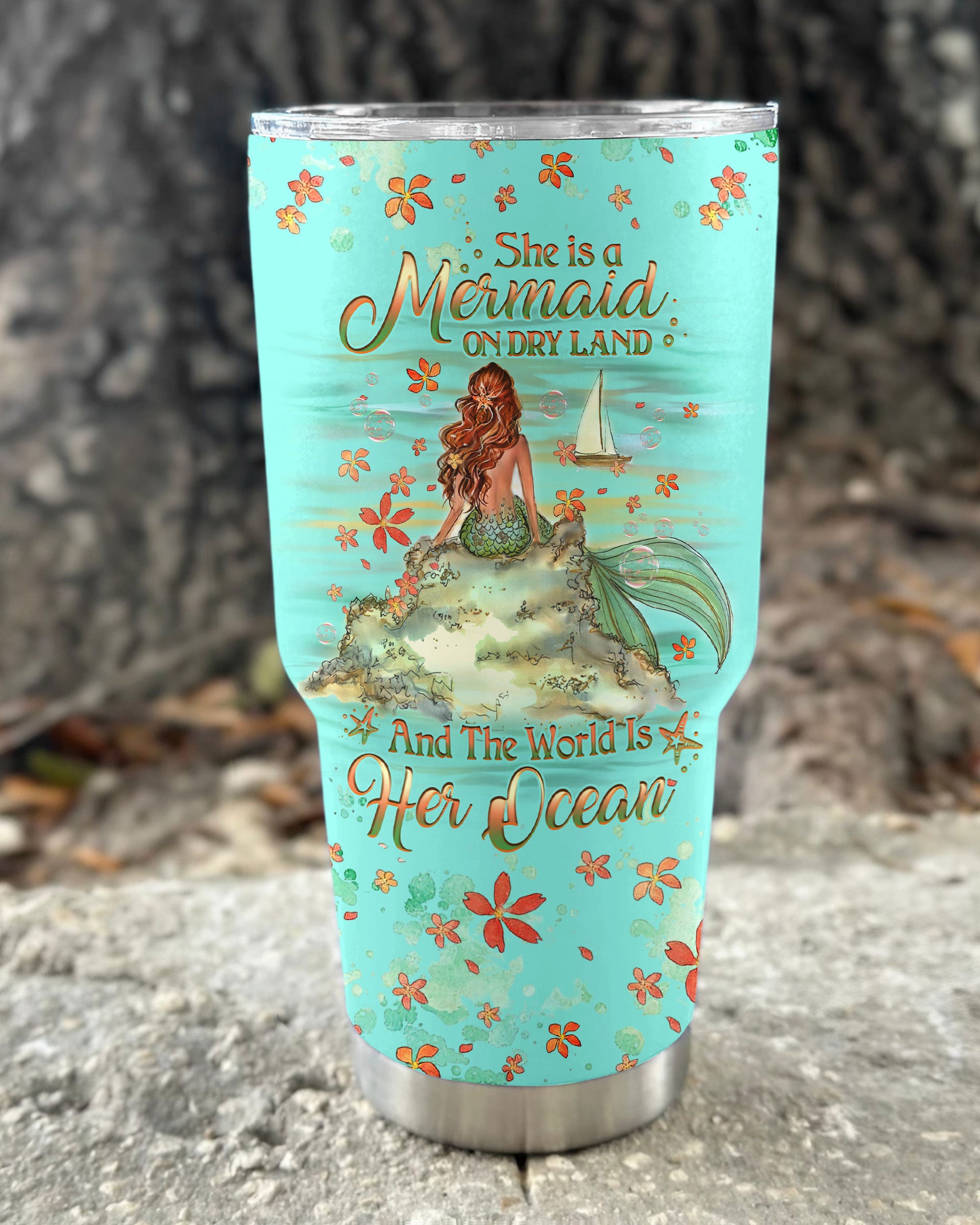 SHE IS A MERMAID TUMBLER - YHHG0309255