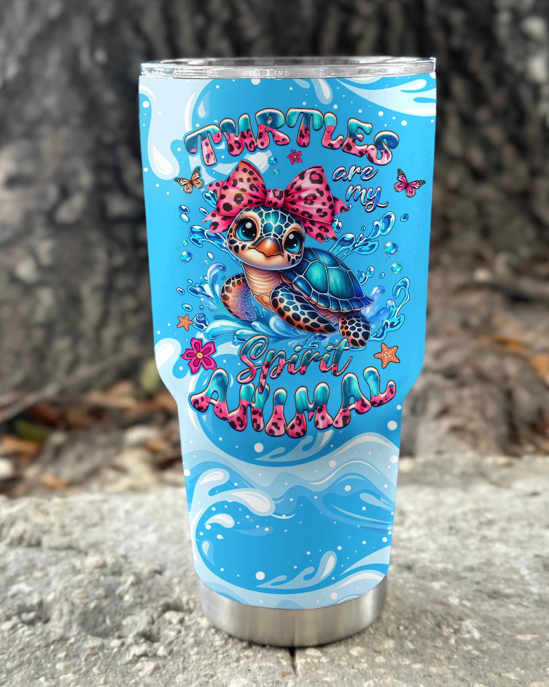 TURTLES ARE MY SPIRIT ANIMALS TUMBLER - YHHG1509255