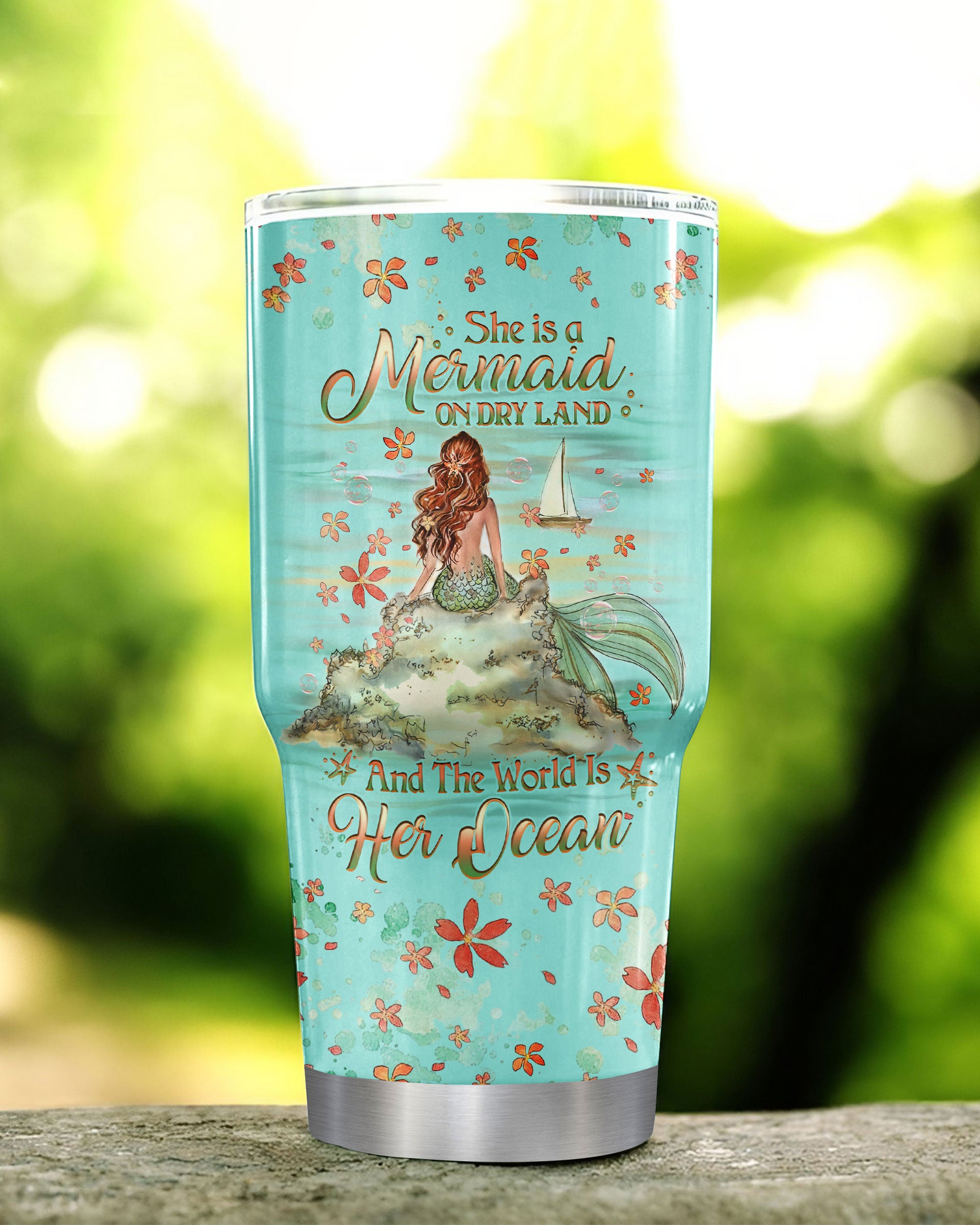 SHE IS A MERMAID TUMBLER - YHHG0309255