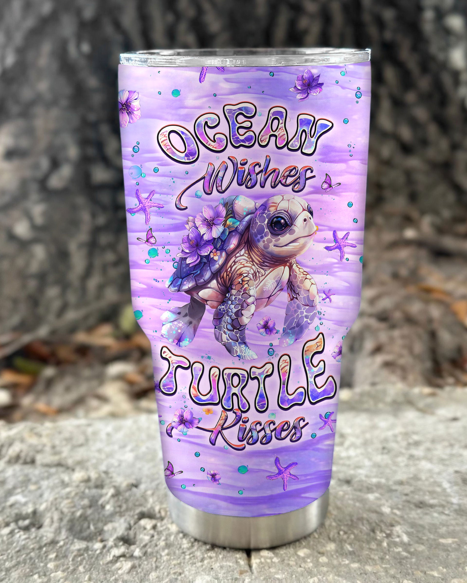 OCEAN WISHES TURTLE KISSES TUMBLER - YHLT2808254