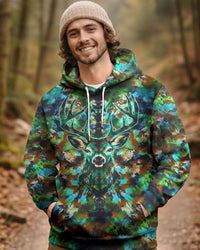 DEEP WOODS DEER ALL OVER PRINT - YHHN1901262