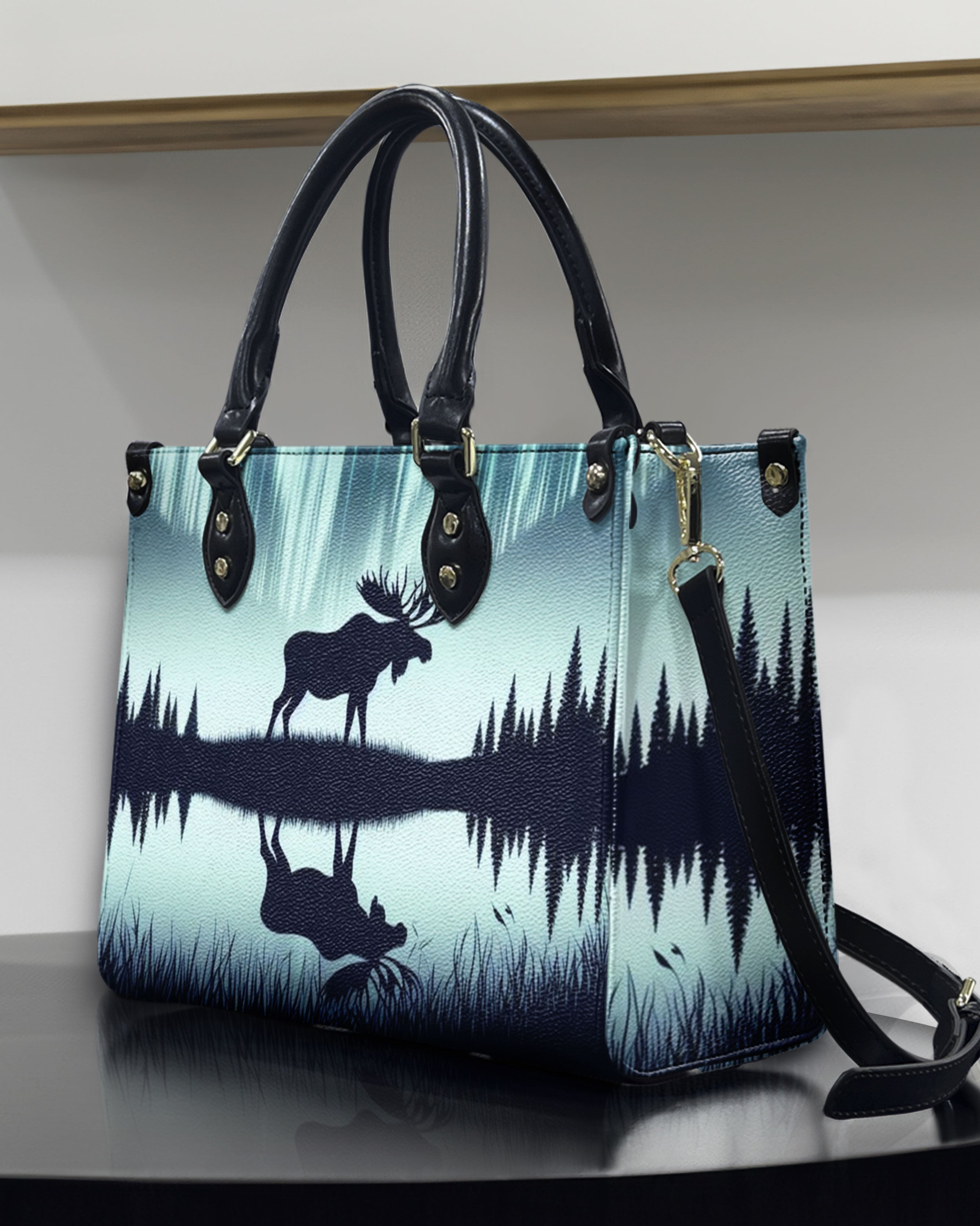 DEER NATURE LEATHER HANDBAG - YHHN1812244