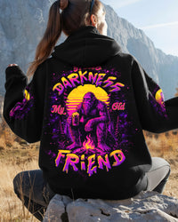 HELLO DARKNESS MY OLD FRIEND BIGFOOT ALL OVER PRINT -  TLTW2410252