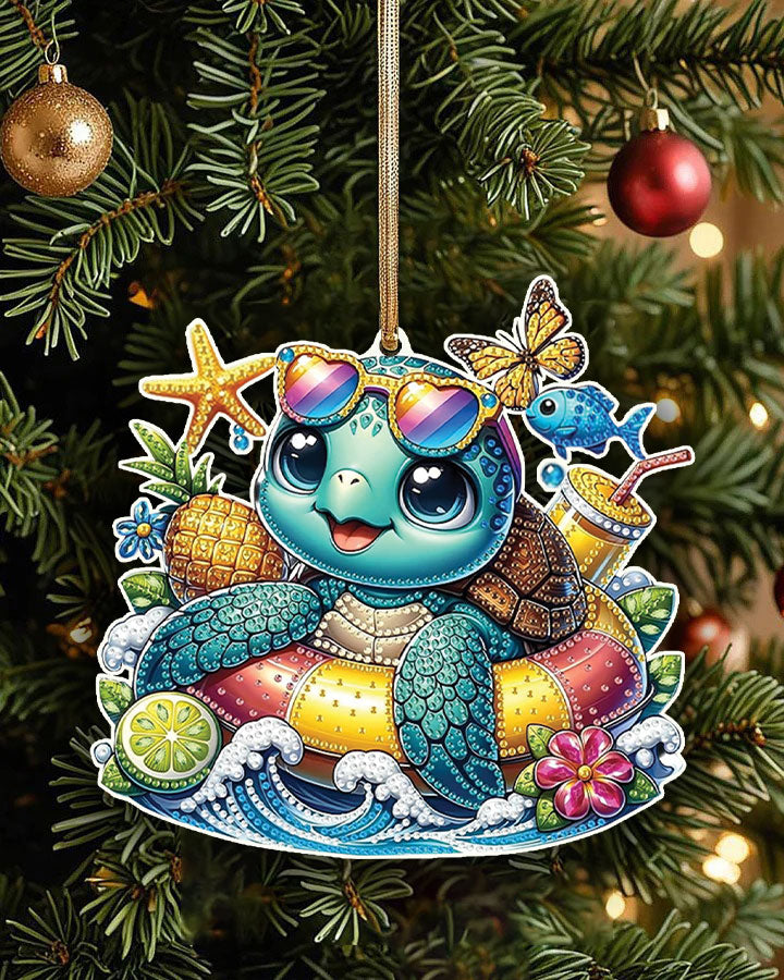 SEA TURTLE ORNAMENT & KEYCHAIN - YHHN2108255