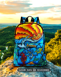 BEACH PAINTING ART BACKPACK - YHHN1109255