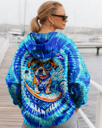 BOXER DOG SURF SWIRL ALL OVER PRINT  - TLNT0503261