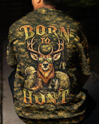 BORN TO HUNT DEER ALL OVER PRINT - YHLN2302262