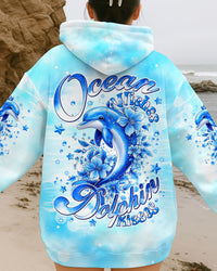 OCEAN WISHES DOLPHIN KISSES ALL OVER PRINT - TLNT2208252