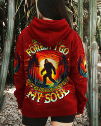 AND INTO THE FOREST I GO BIGFOOT ALL OVER PRINT - TLNT0311251