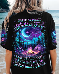 GATHER WOOD BUILD A FIRE ALL OVER PRINT - YHHN2702243
