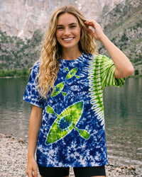 KAYAK COASTAL RIPPLE ALL OVER PRINT  - TLTW2407263
