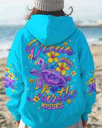 OCEAN WISHES TURTLE KISSES ALL OVER PRINT  - TLNT2307252