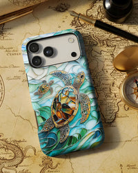 SEA TURTLE WAVES PHONE CASE  - TLTW0605261