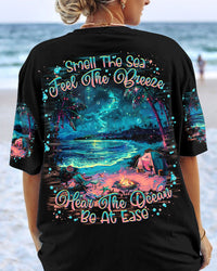SMELL THE SEA FEEL THE BREEZE ALL OVER PRINT - TLTR0203242