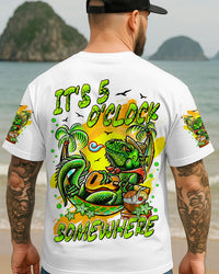 IT'S 5 O'CLOCK SOMEWHERE IGUANA ALL OVER PRINT - TLTR1807251