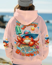IF CRABBY PLEASE RETURN TO BEACH ALL OVER PRINT - TLNT1207251