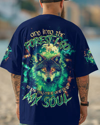 AND INTO THE FOREST I GO WOLF ALL OVER PRINT   - TLTW2703253