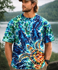 OCEAN EMBER SWIRL TURTLE ALL OVER PRINT - YHHN2010263