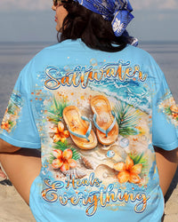 SALTWATER HEALS EVERYTHING FLIP FLOPS ALL OVER PRINT - YHHN1505243
