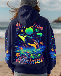 THE ORCA IS MY SPIRIT ANIMAL ALL OVER PRINT - TLTR0207253