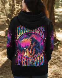 HELLO DARKNESS MY OLD FRIEND BIGFOOT ALL OVER PRINT - TLNT2711251