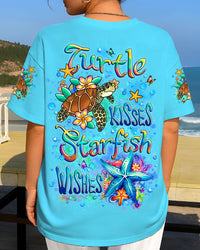 TURTLE KISSES STARFISH WISHES ALL OVER PRINT - YHLT1208252