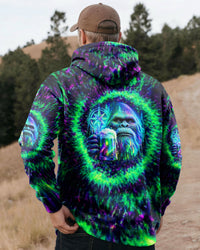 BIGFOOT AURORA BEER COMPASS SWIRL ALL OVER PRINT - TLNT2101261