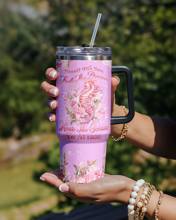 SMELL THE SEA SEAHORSE TUMBLER - YHLN2808256