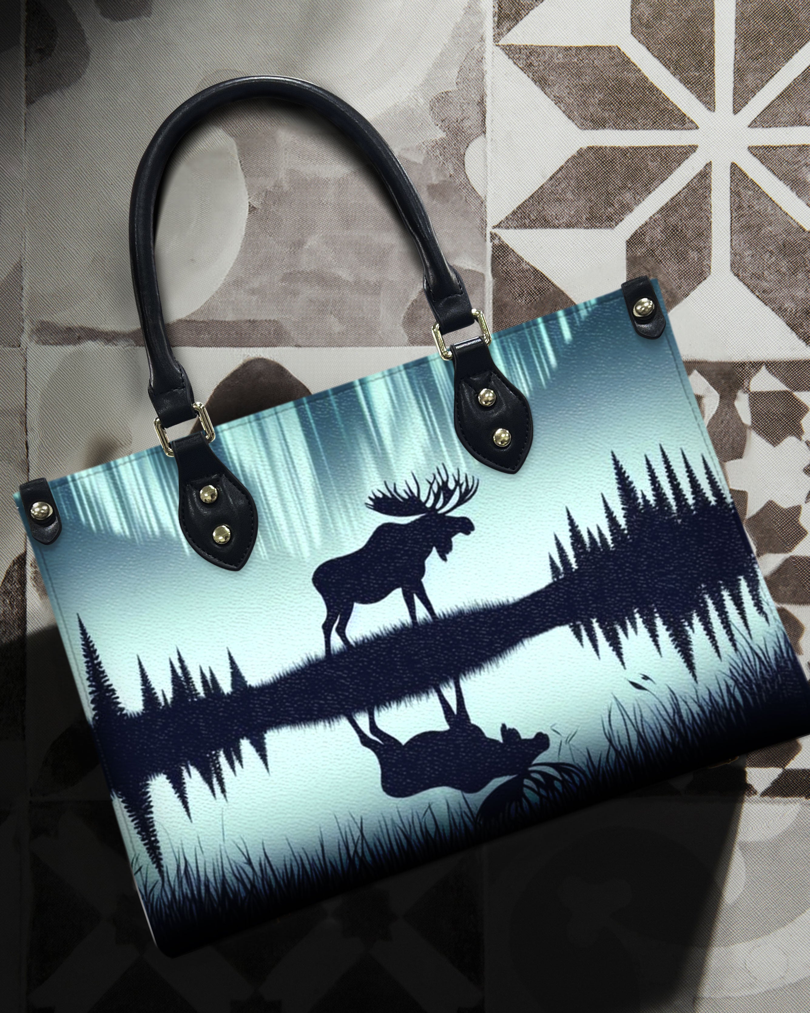 DEER NATURE LEATHER HANDBAG - YHHN1812244