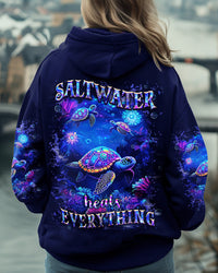 SALTWATER HEALS EVERYTHING TURTLE ALL OVER PRINT - YHHN2702254