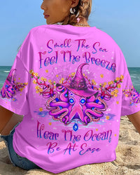 SMELL THE SEA FEEL THE BREEZE OCTOPUS HALLOWEEN ALL OVER PRINT - YHLN3008232