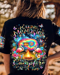MAKING MEMORIES ONE CAMPFIRE AT A TIME FLAMINGO ALL OVER PRINT - YHHN0904243