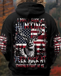 I DON'T SUCK AT HUNTING DEER ALL OVER PRINT - YHHN1202251