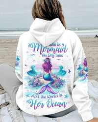SHE IS A MERMAID ALL OVER PRINT - YHLN0412234