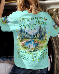 BETWEEN EVERY TWO PINES IS A DOORWAY ALL OVER PRINT - YHLN1110233