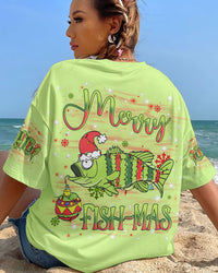 MERRY FISH-MAS CHRISTMAS ALL OVER PRINT - YHLN0711231