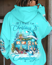ALL I WANT FOR CHRISTMAS IS CAMPING ALL OVER PRINT - YHLN0709234