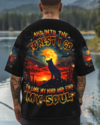 AND INTO THE FOREST I GO WOLF ALL OVER PRINT - YHHN0304251