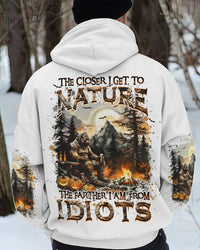 THE CLOSER I GET TO NATURE BIGFOOT HALLOWEEN ALL OVER PRINT - YHHN1508243