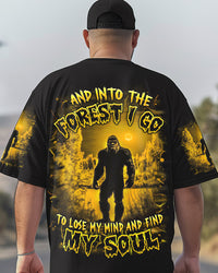 AND INTO THE FOREST I GO BIGFOOT ALL OVER PRINT - YHHN2003253
