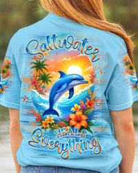 SALTWATER HEALS EVERYTHING DOLPHIN ALL OVER PRINT - YHLT0304253